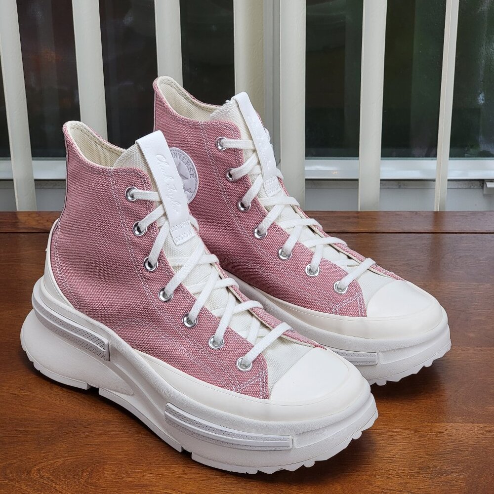 Converse Women's Run Star Legacy CX Hi Canvas A00873C Rush Pink Multi Sizes